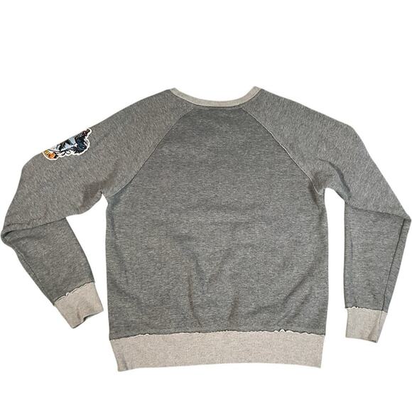 Harry Potter Ravenclaw Gray Crewneck Sweater Wizarding World Universal Size M - Picture 3 of 12